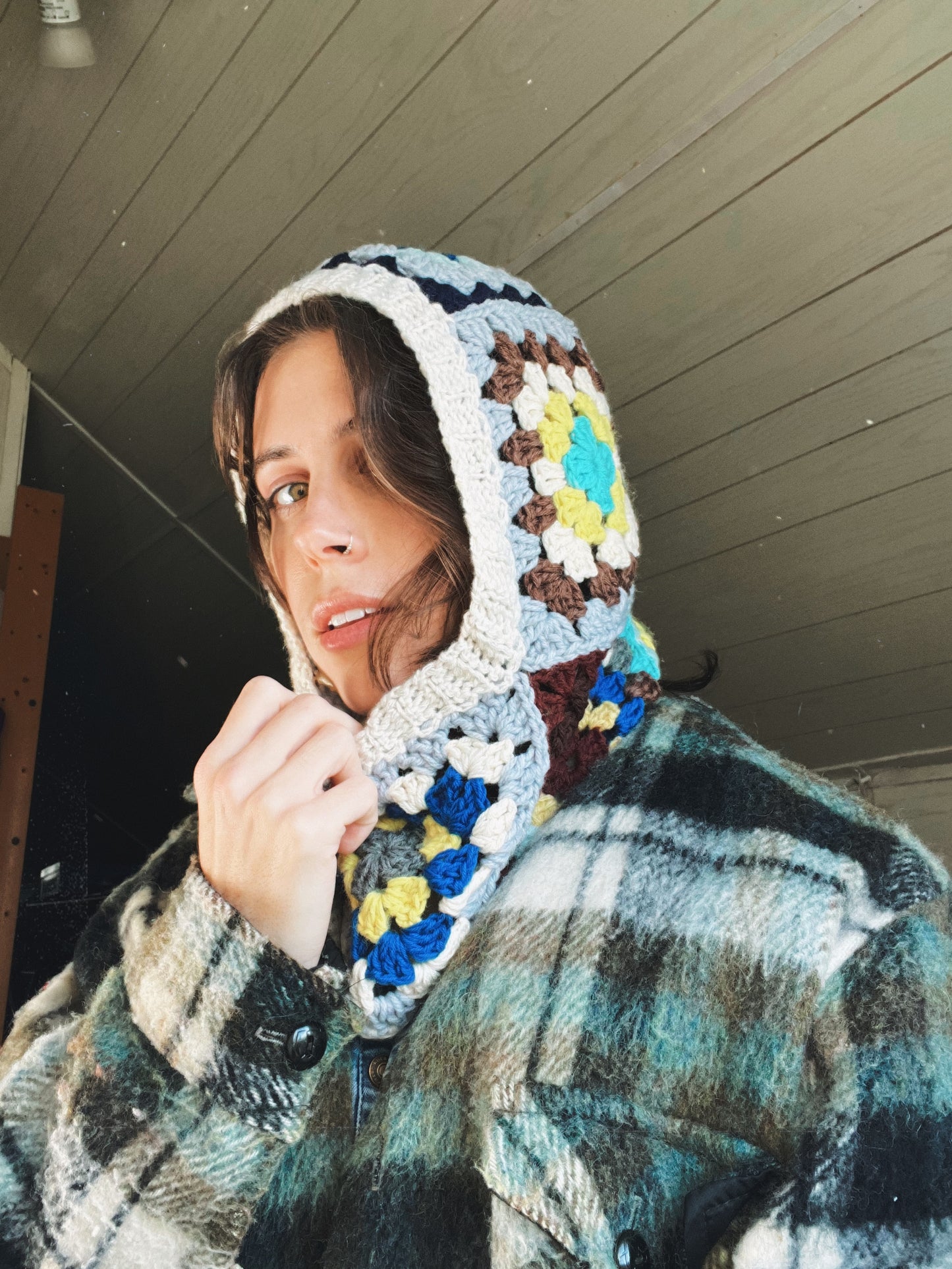 granny square balaclava #2