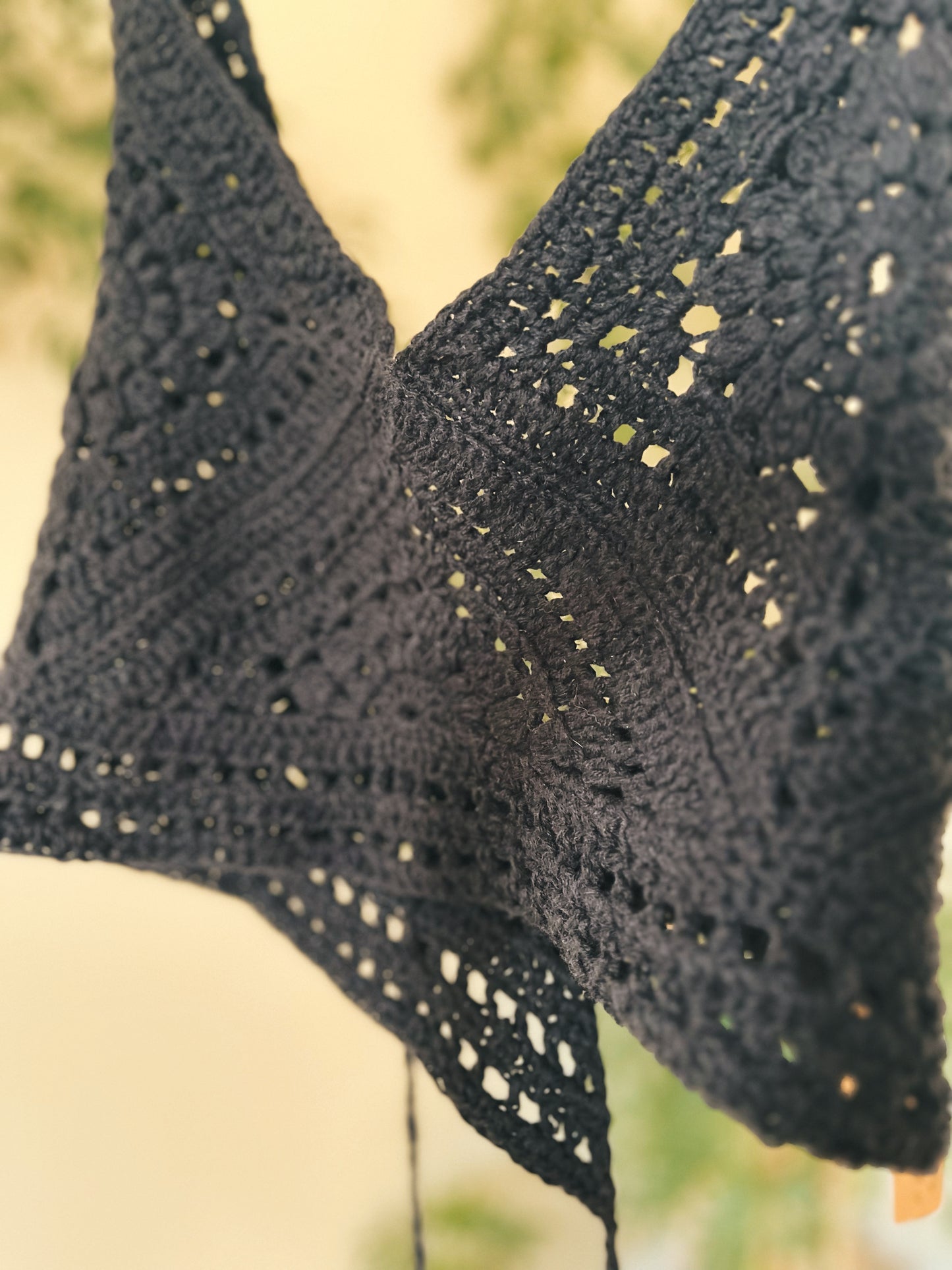 black crop top