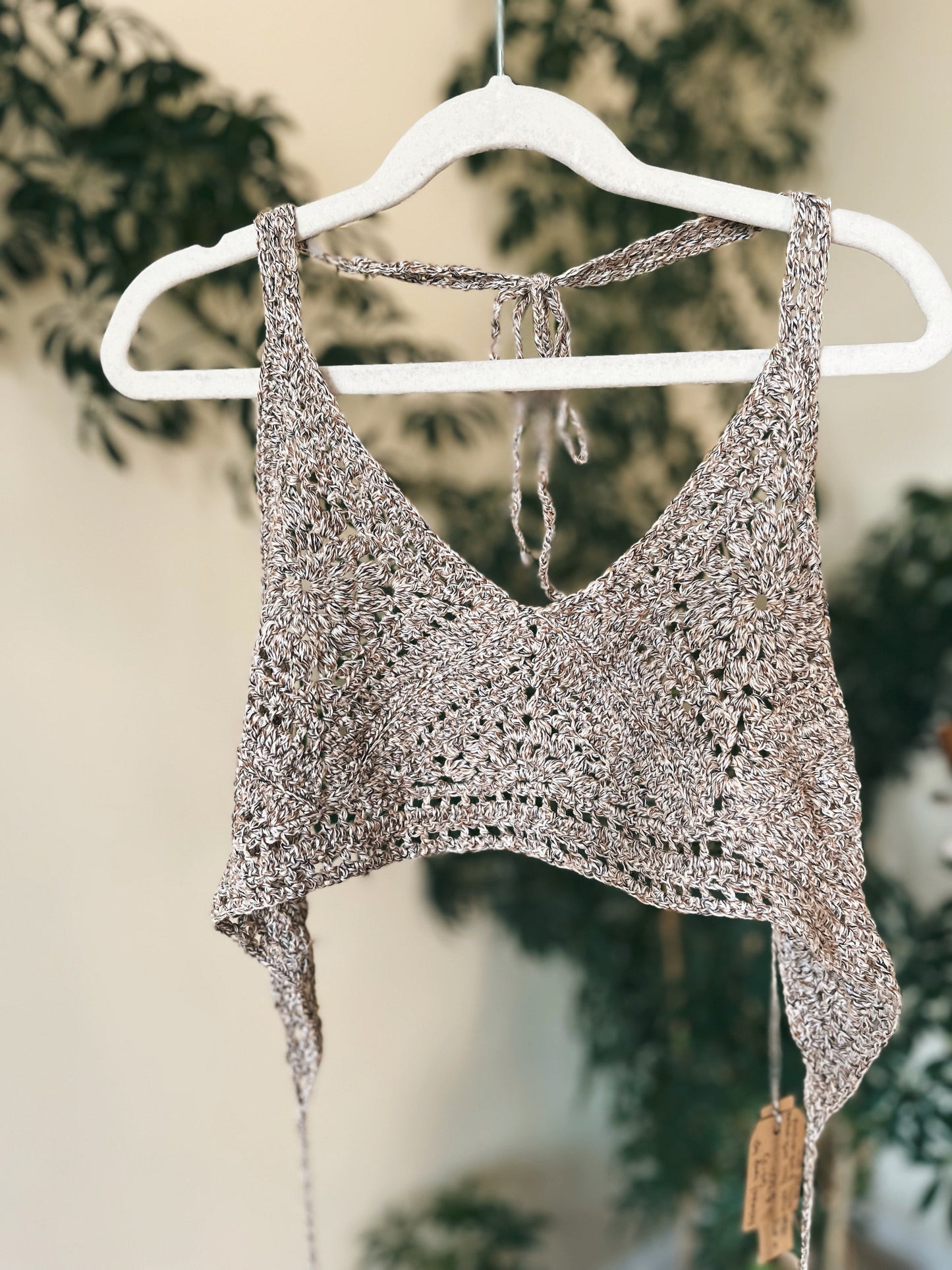 oatmeal crop top