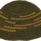 green striped bucket hat